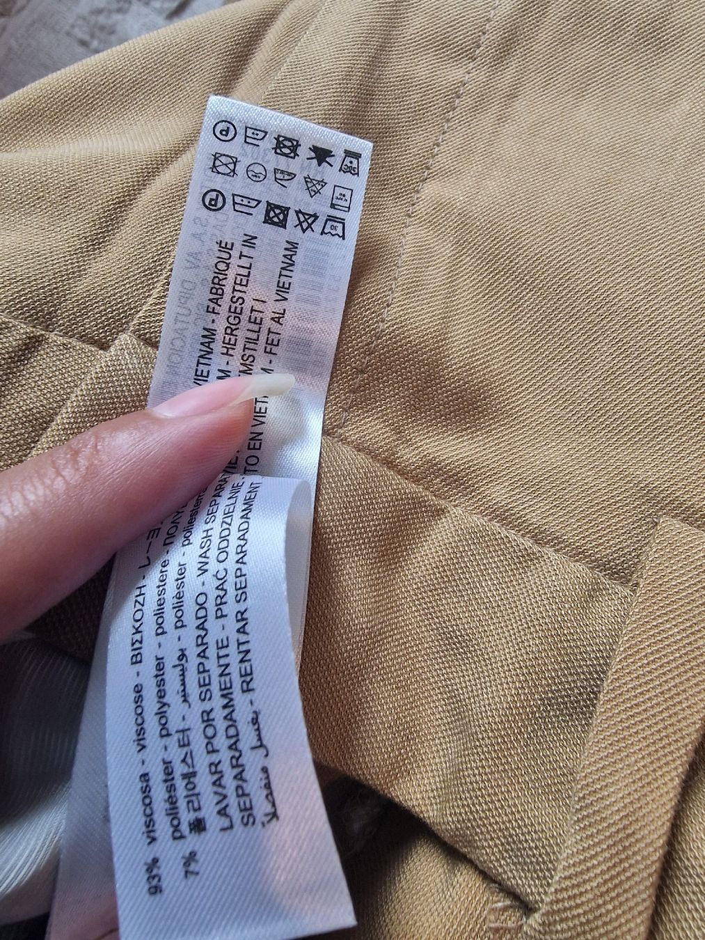 Zara Pantaloni: Zara Hose ockergelb – Nuovo e nell'imballaggio originale da Balgach venduto da kimo1 3
