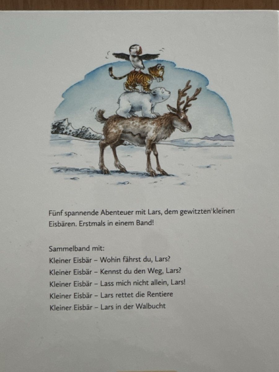 Libri: Sammelband Kleiner Eisbär, Hans de Beer – Usato da Hagendorn venduto da KALU27 1