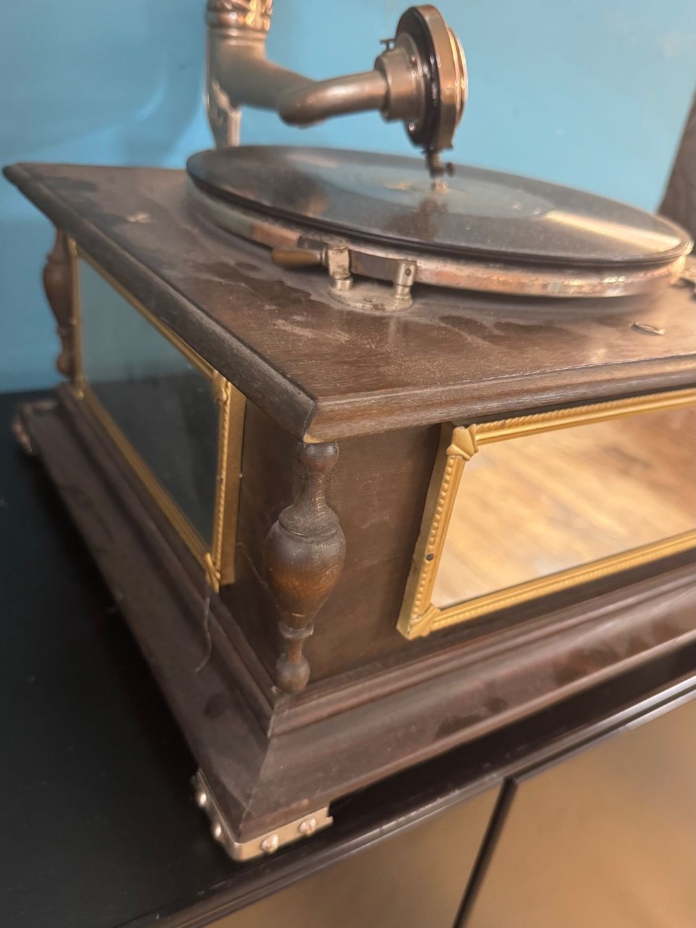 Plattenspieler: Alte Grammophon – Gebraucht aus Schlieren von Freundlich02 5