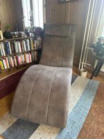 Sofa Liege Sessel braun guter Zustand