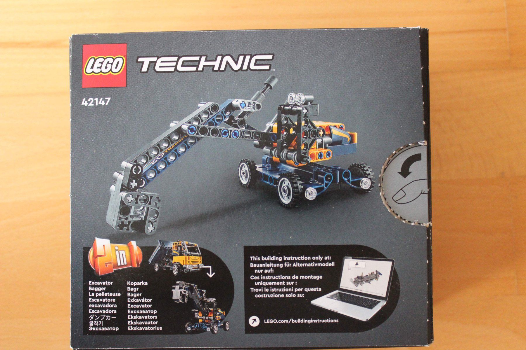 Lego Kit di costruzioni: Lego Technic 42147 Kipplaster – Usato da Schinznach-Dorf venduto da Drn006 4