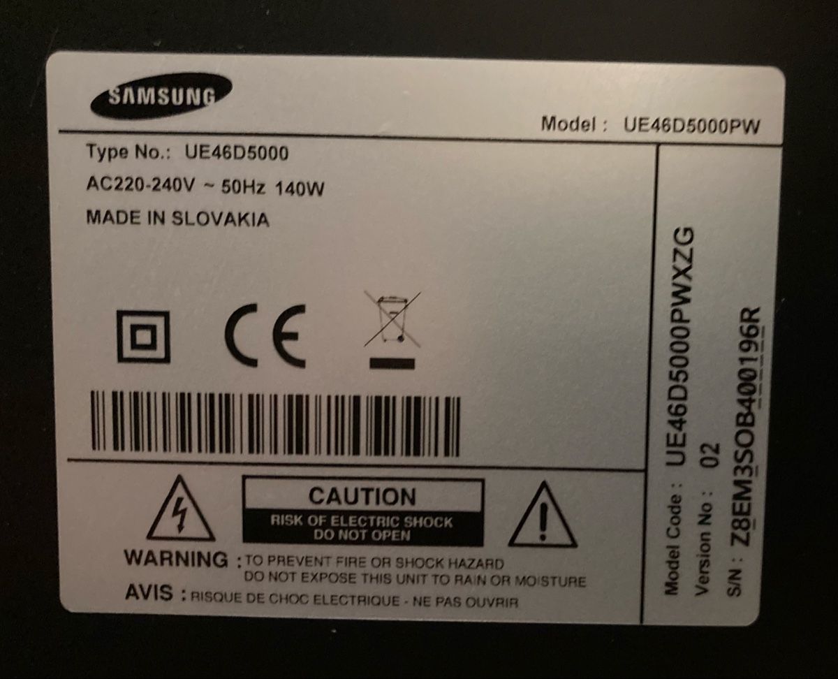 Samsung Televisori: Fernseher Samsung 48 Zoll, 121cm – Usato da Bern venduto da sil_9qff 1