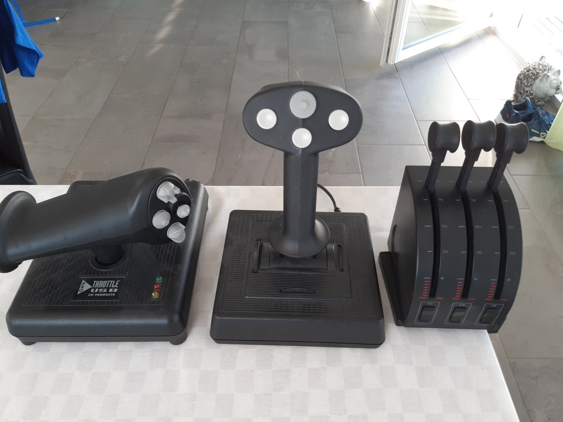 Controller: CH Products Flight Sim Yoke, Throttle – Usato da lyss venduto da re-mo01