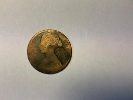 Queen Victoria 1866 1 Penny