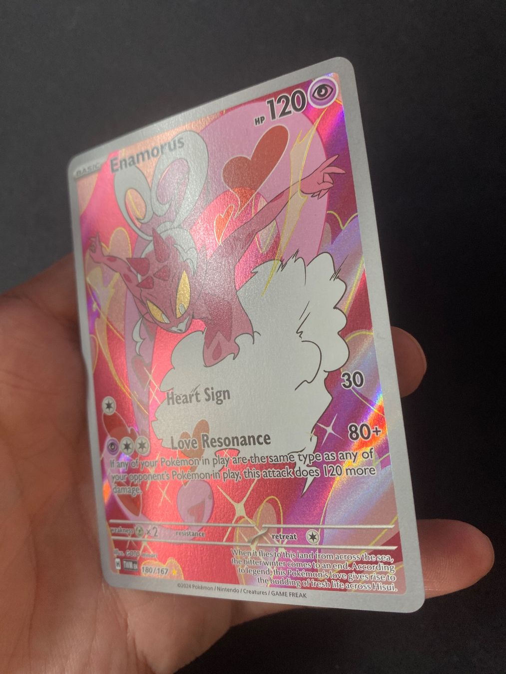 Pokémon Carte collezionabili: Enamorus 180 - Cupidos - Twilight Masquerade - EN – Nuovo (secondo la descrizione) da Hausen AG venduto da Shrade 1
