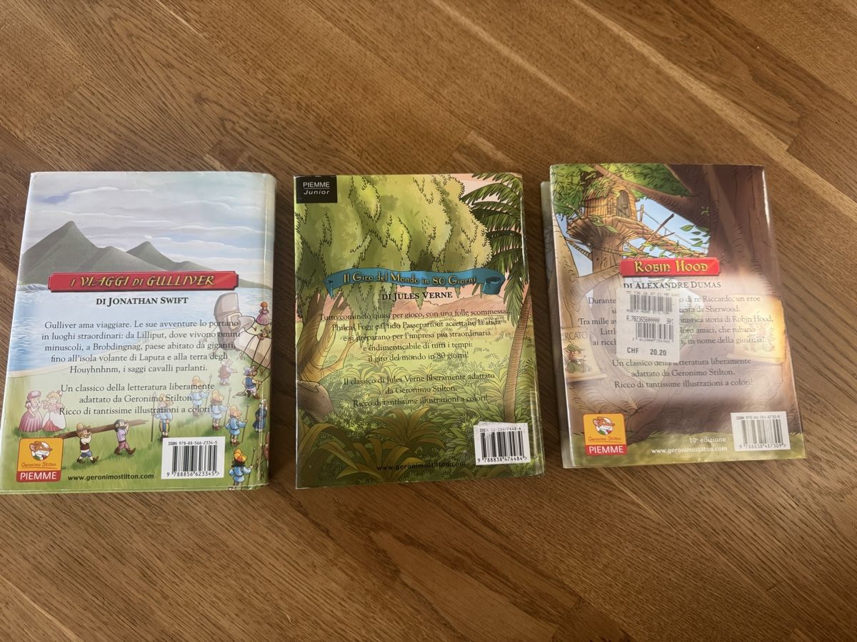 Livres: GERONIMO STILTON 3 libri – D'occasion à Hüttikon par MacDani 1