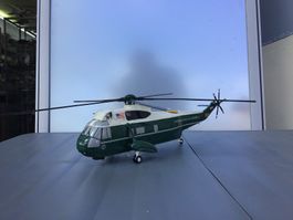 Helikopter, Marine One, Modell, 1:48 Metall Holz