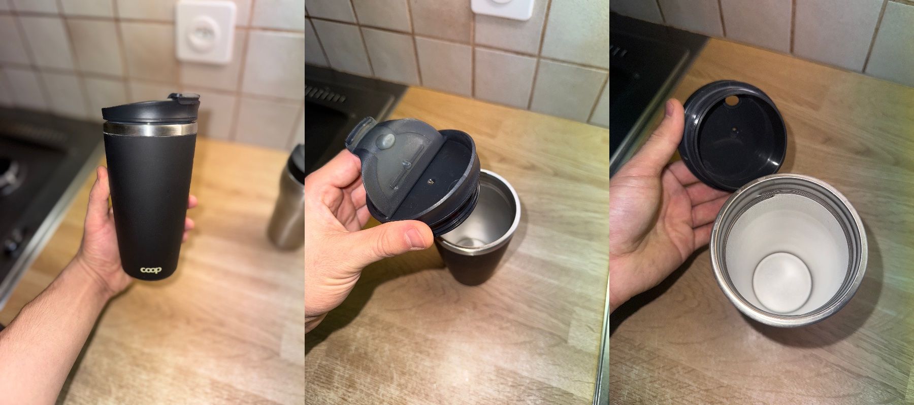 Coop Behälter & Ähnliches: 3 verschiedene Thermobecher, alle zusammen – Gebraucht aus Bern von Zenithar 3