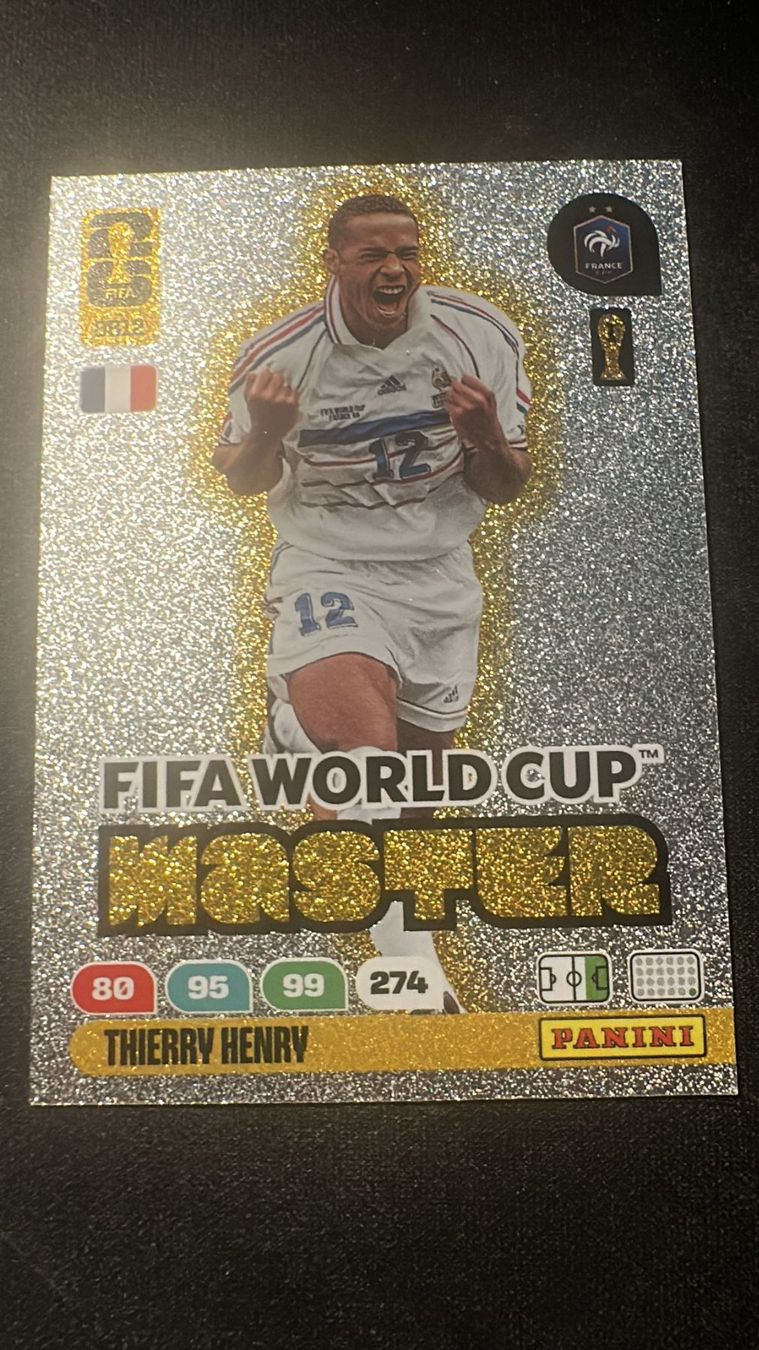 Panini Carte collezionabili: Thierry Henry Panini World Cup 2026 Dream Box – Usato da Lugano venduto da Jaka22