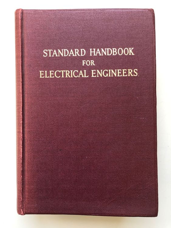 Book Standard Handbook for Electrical Engineers, 1941 (Gebraucht) in ...