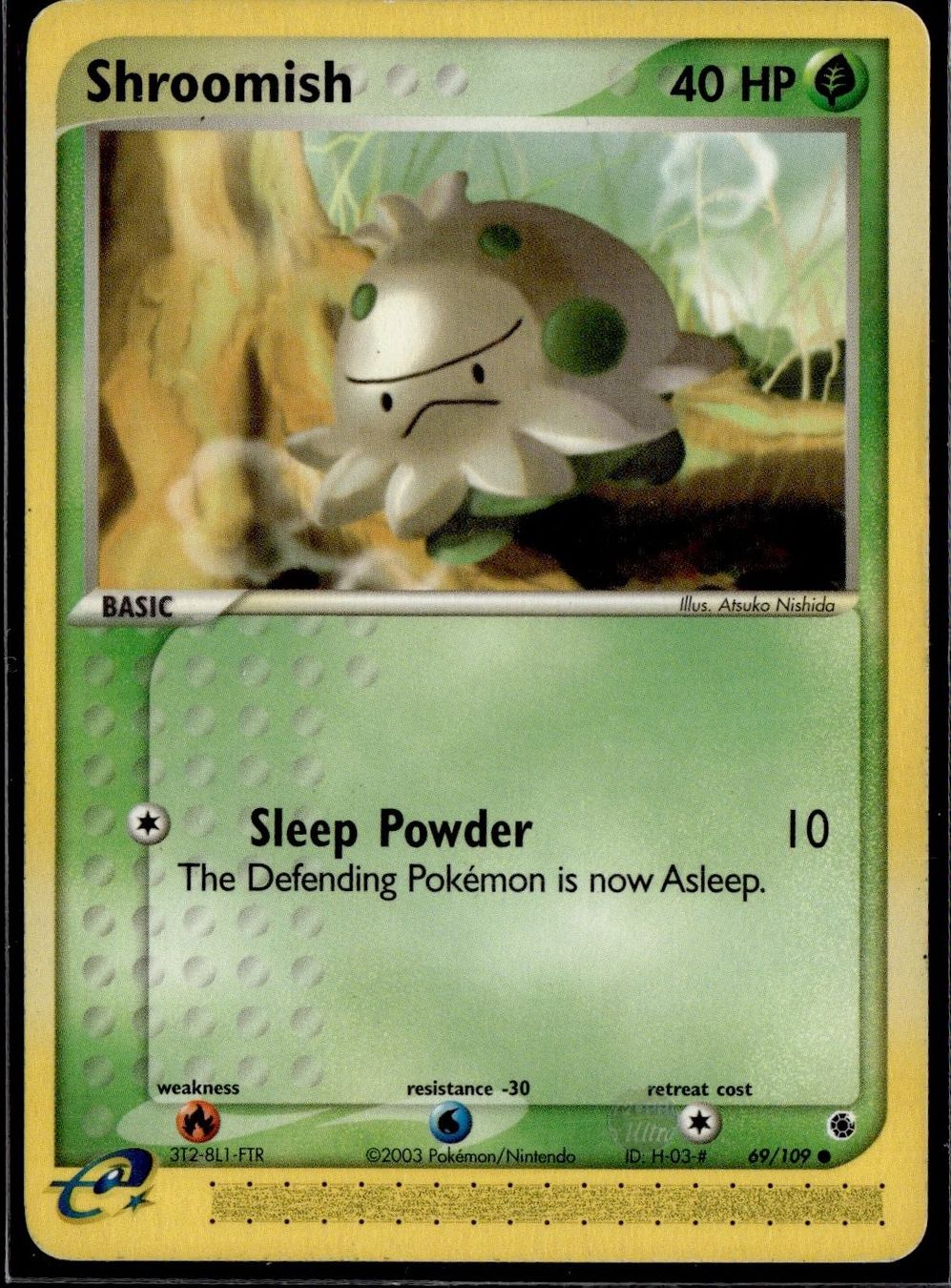 Pokémon Sammelbilder & Trading cards: Shroomish EX Ruby and Sapphire 69/109 – Gebraucht aus Zürich von pokemon_cards