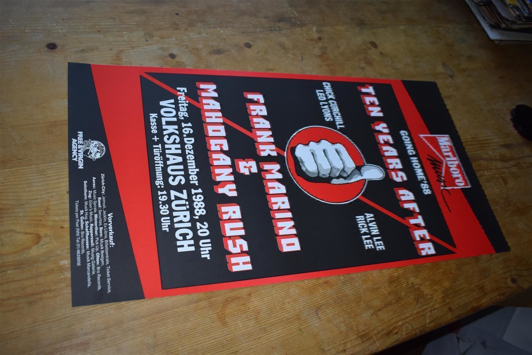 Foto & Immagini: Ten Years After Frank Marino K-POSTER – Usato da Pfaffhausen venduto da mono_rec 2