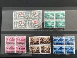 CH  Pro Patria 1952  No. 56-60  **  (5780)