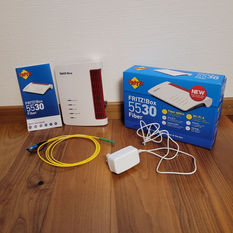 FRITZ!Box 5530 Fiber XGS-PON Router (OVP) (Gebraucht) in Appenzell für ...