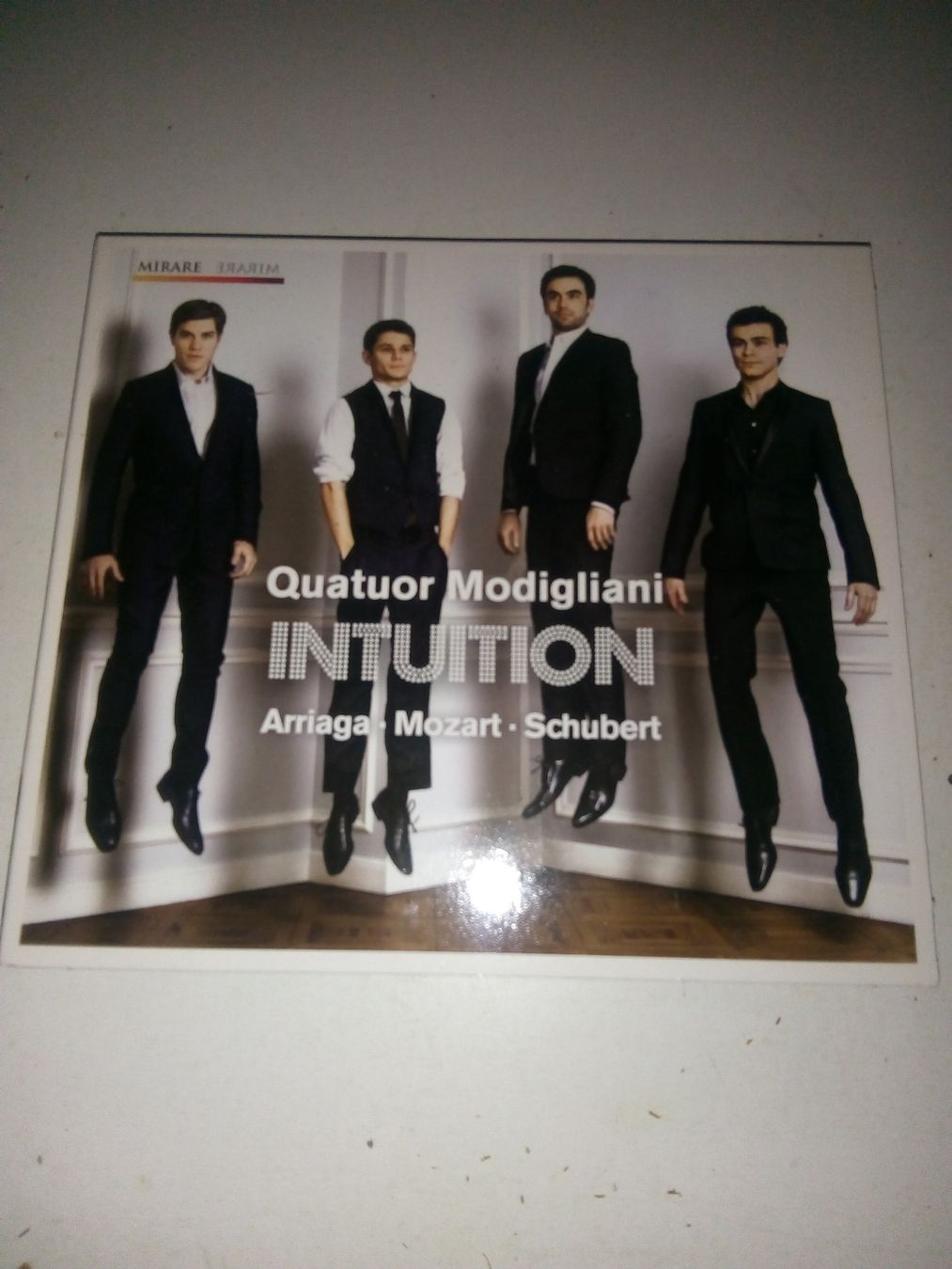 CDs: Quatuor Modigliani - Intuition: Arriaga, Mozart, Schubert – Gebraucht aus St.Gallen von elk2022