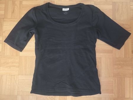 Street One Shirt, schwarz, Gr. 40, neuwertig