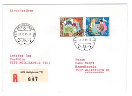 Letztagsbrief: Schliessung Poststelle 8576 HEILIGKREUZ