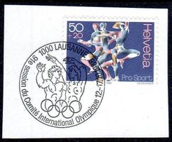PRO SPORT 1986 SONDERSTEMPEL COMITÈ INT.