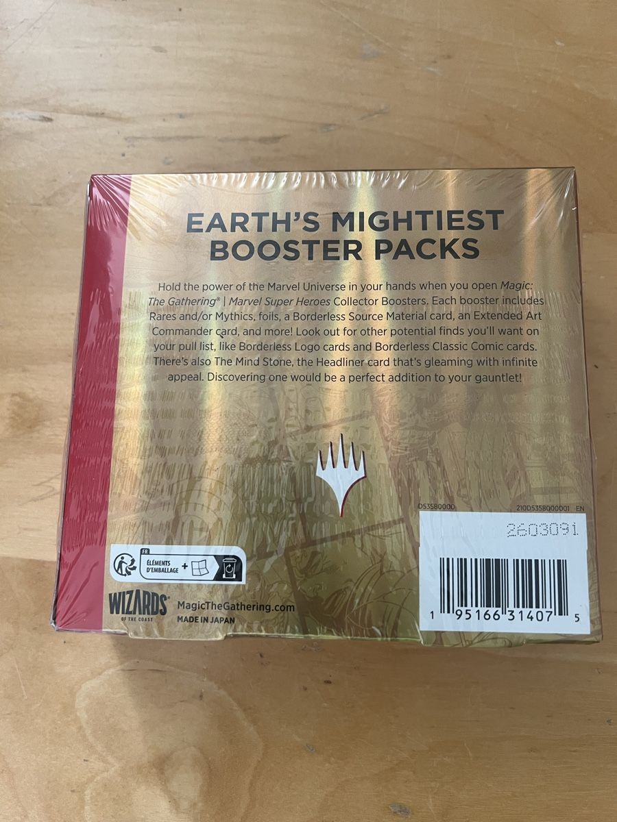Magic The Gathering Carte collezionabili: Marvel Super Heroes Collector Boosters sealed – Nuovo e nell'imballaggio originale da Bremgarten AG venduto da tomtom29 1