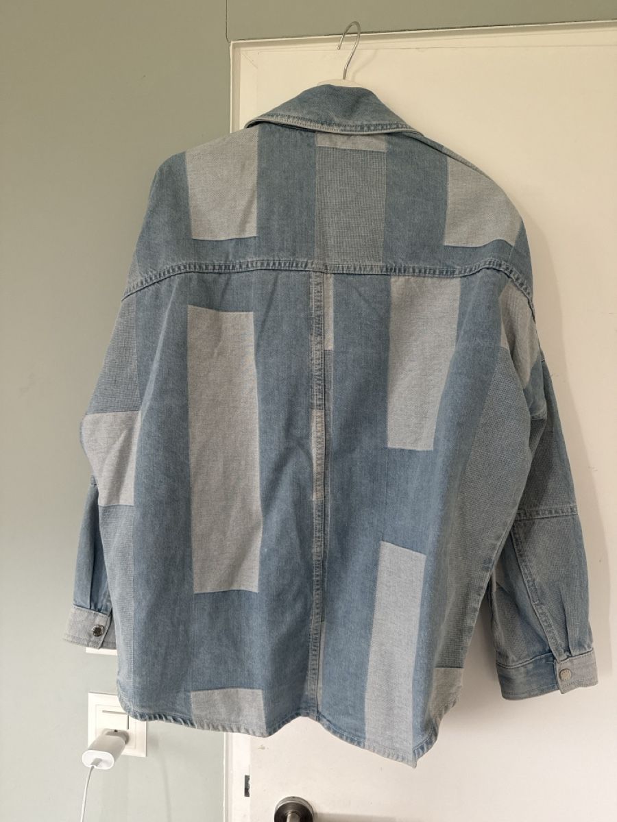 Blusen: Salsa Jeansjacke / Hemd im Patchwork! – Gebraucht aus Riedholz von nlu_dn2q 3