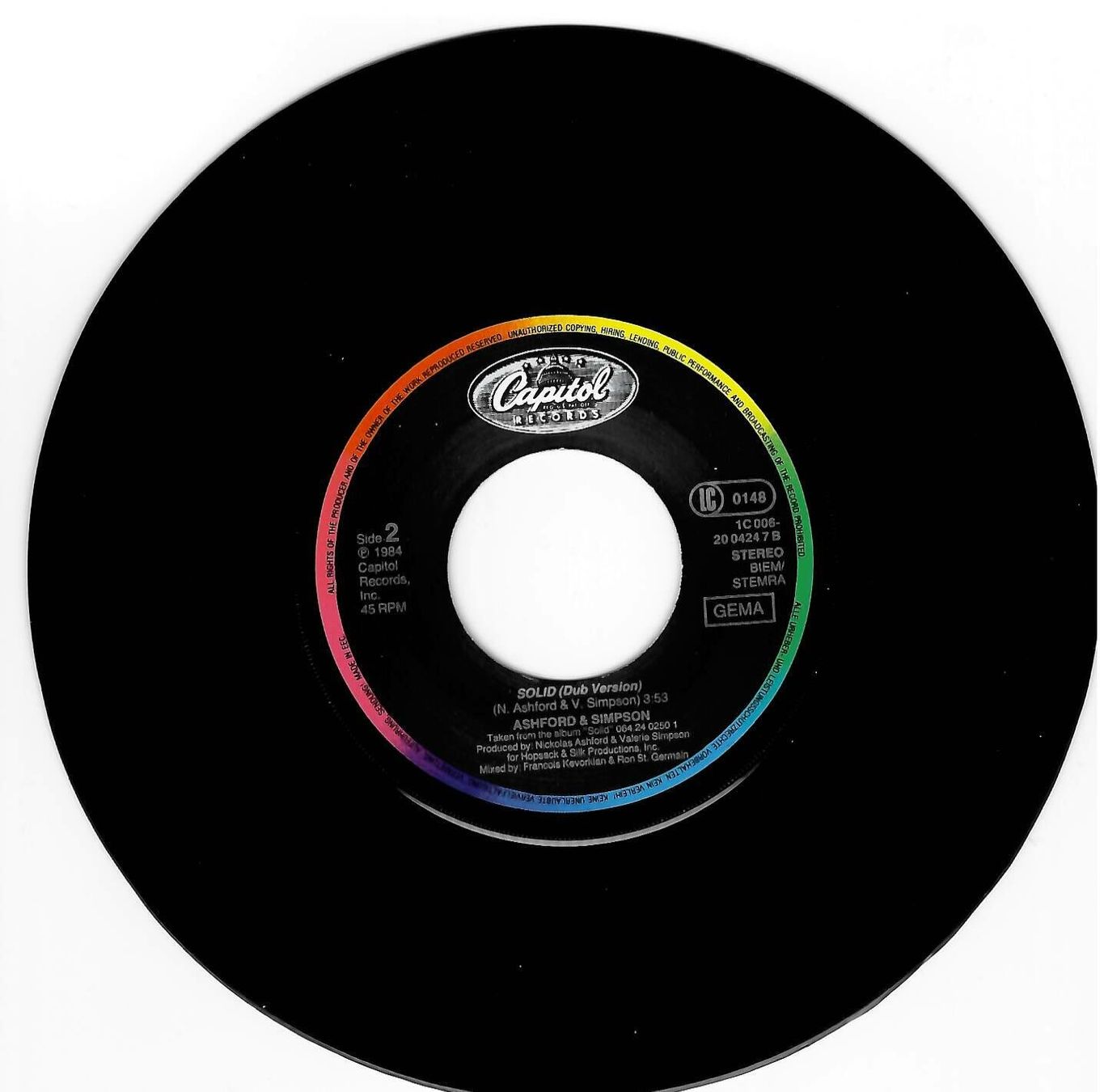 Vinyles: Ashford & Simpson - Solid – D'occasion à Goldach par Pw1427 2