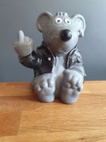 Coole Spardose "Rocker Maus", Keramik
