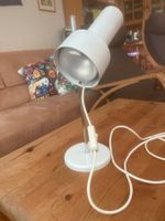 Vintage Tischlampe weiss