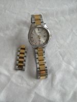 Casio Damenuhr, Gold/Silber, Top Zustand, Inkl. Bandglieder
