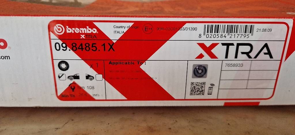 Tutti pezzi di ricambio auto: Nissan 350z Brembo  – Usato da Estavayer-le-Lac venduto da uran1470 4
