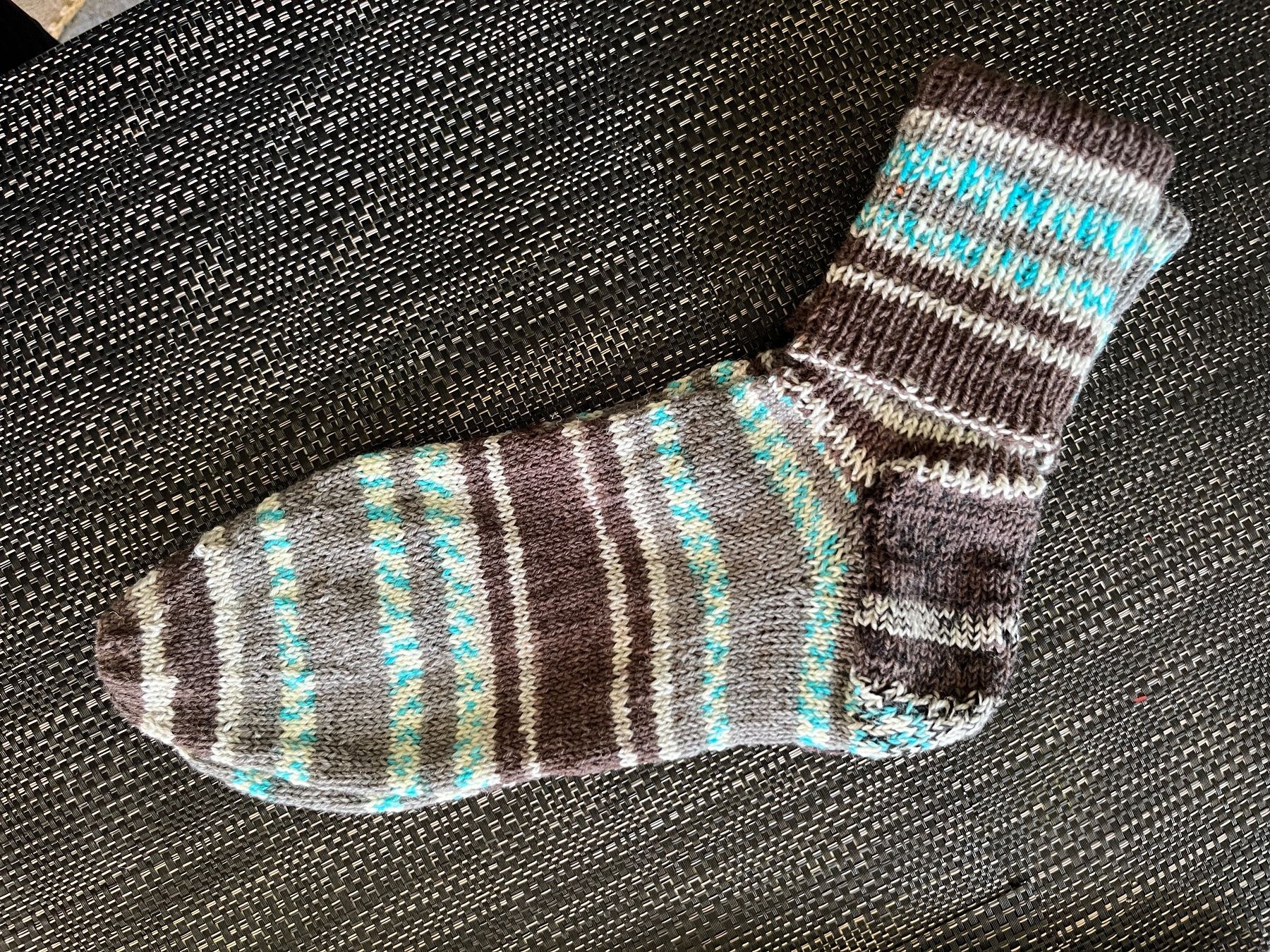 Calze: Warme, handgestrickte Socken, ca Grösse 39/40 – Nuovo e nell'imballaggio originale da Baar venduto da Aatina