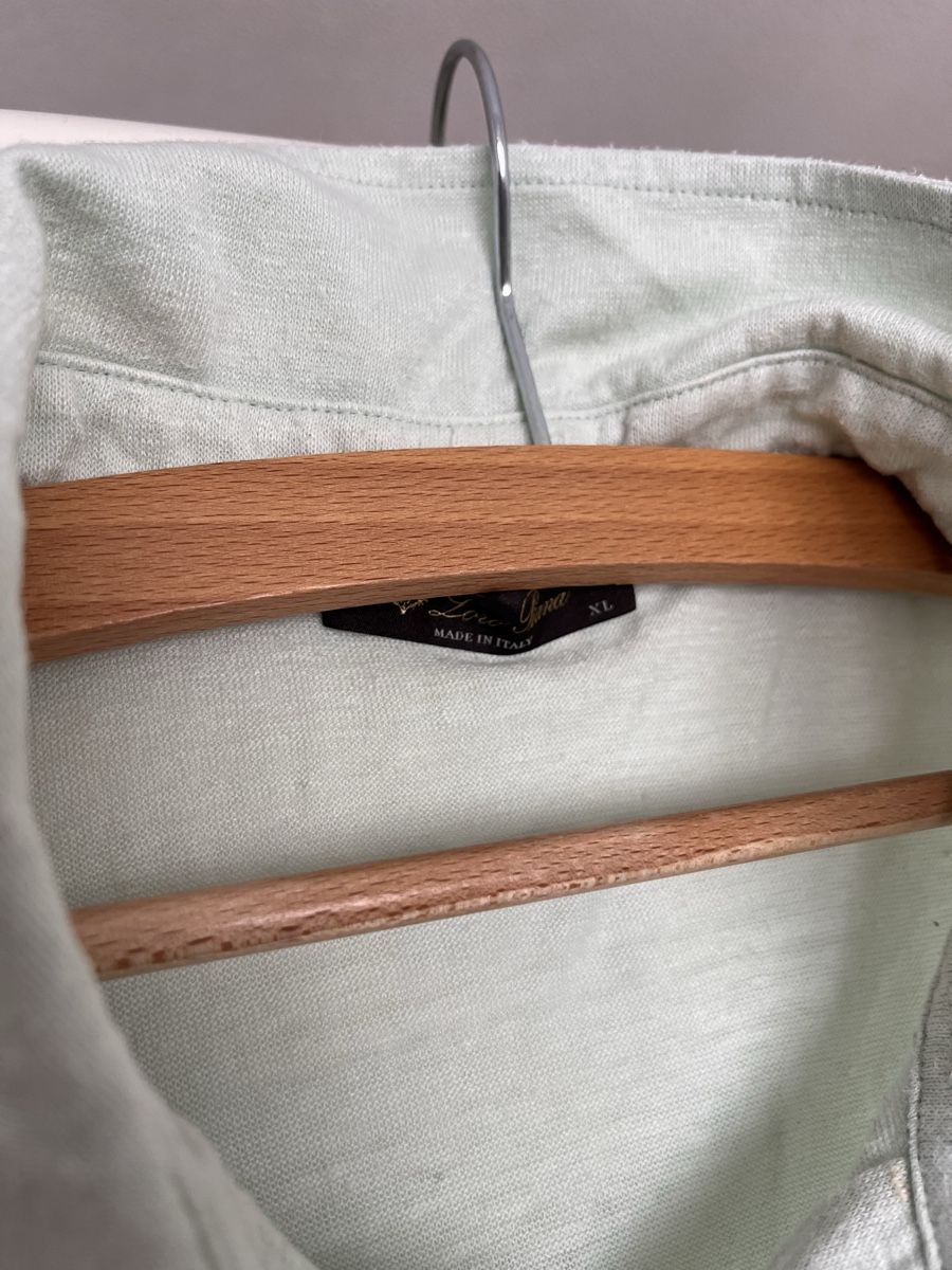 Loro Piana Magliette Polo: Loro Piana Linen Green Polo – Usato da Genève venduto da 3M_JR 1
