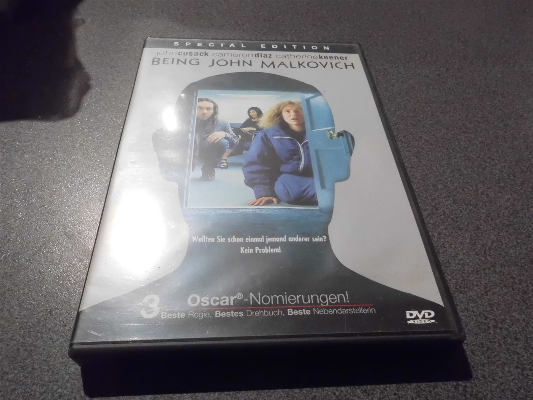 Alle DVDs: DVD Being, John Malkovich – Gebraucht aus Zürich von abraxas1291