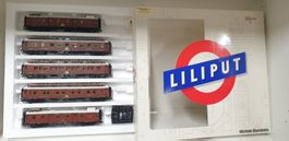 Liliput Rarität!! Orient Express Komposition H0/AC