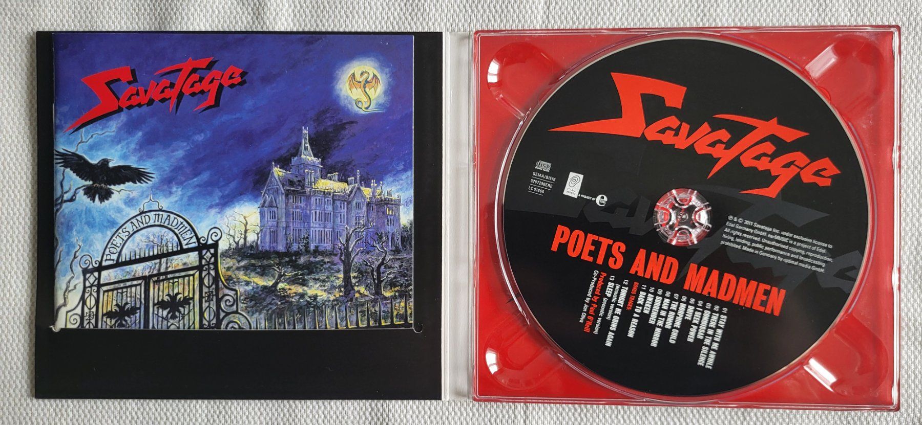 CD: Savatage - Poets and madmen – Usato da Villars-sur-glane venduto da Epsilonhike 2