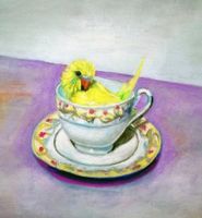 Neu! Original Pastellbild , signiert.