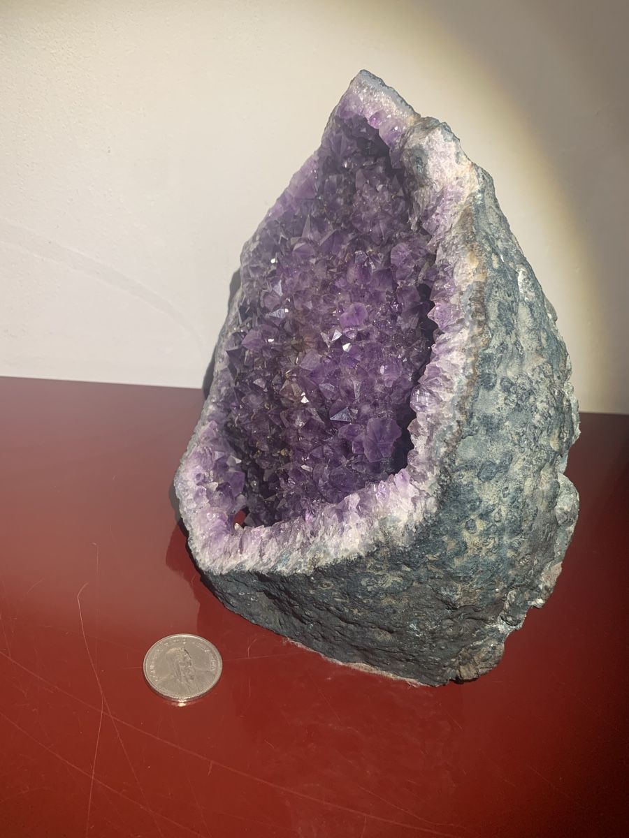 Minerali & Pietre curative: Wunderschöne Amethystdruse, Top Zustand, Winter Deko! – Nuovo (secondo la descrizione) da Würenlos venduto da jam_mv8g 4