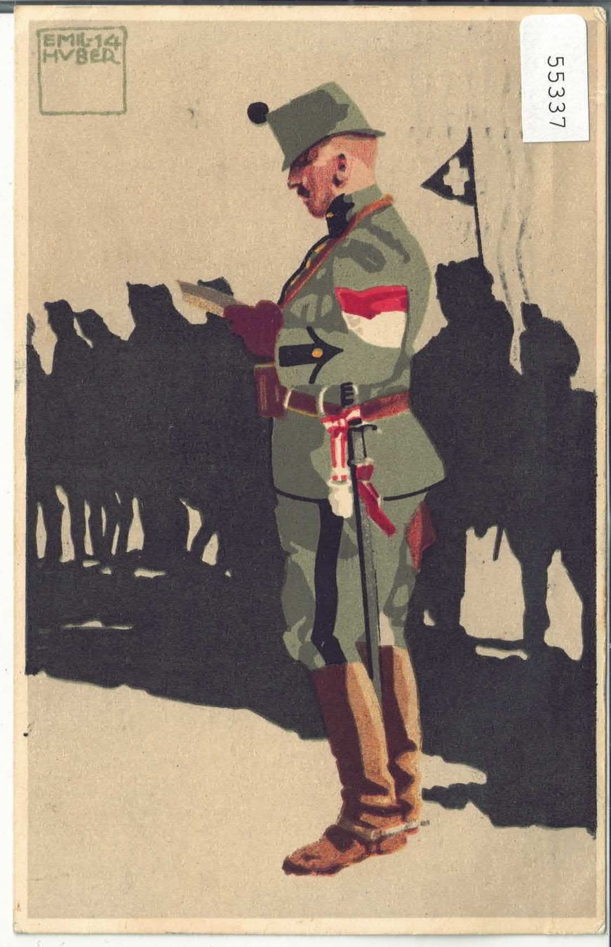 Cartes postales: Felduniform - Major im Generalstab 1914 - Armee Suisse – D'occasion à Ettingen par Kartenplanet