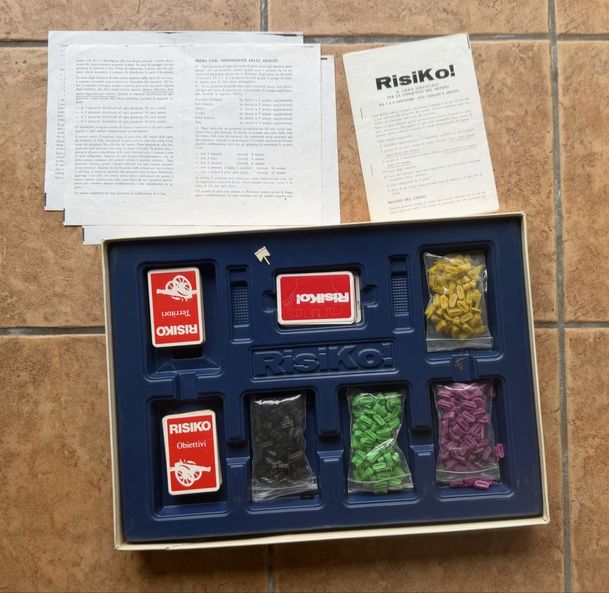 Spiele: Gioco da tavolo Risiko completo con copia istruzioni  – Gebraucht aus S. Pietro von nap_9xjt 2