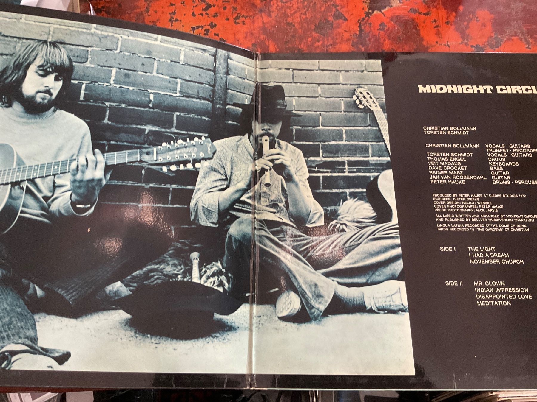 Vinyles: Midnight Circus Krautrock/Folk LP – D'occasion à Delémont par vinylfreak01 2