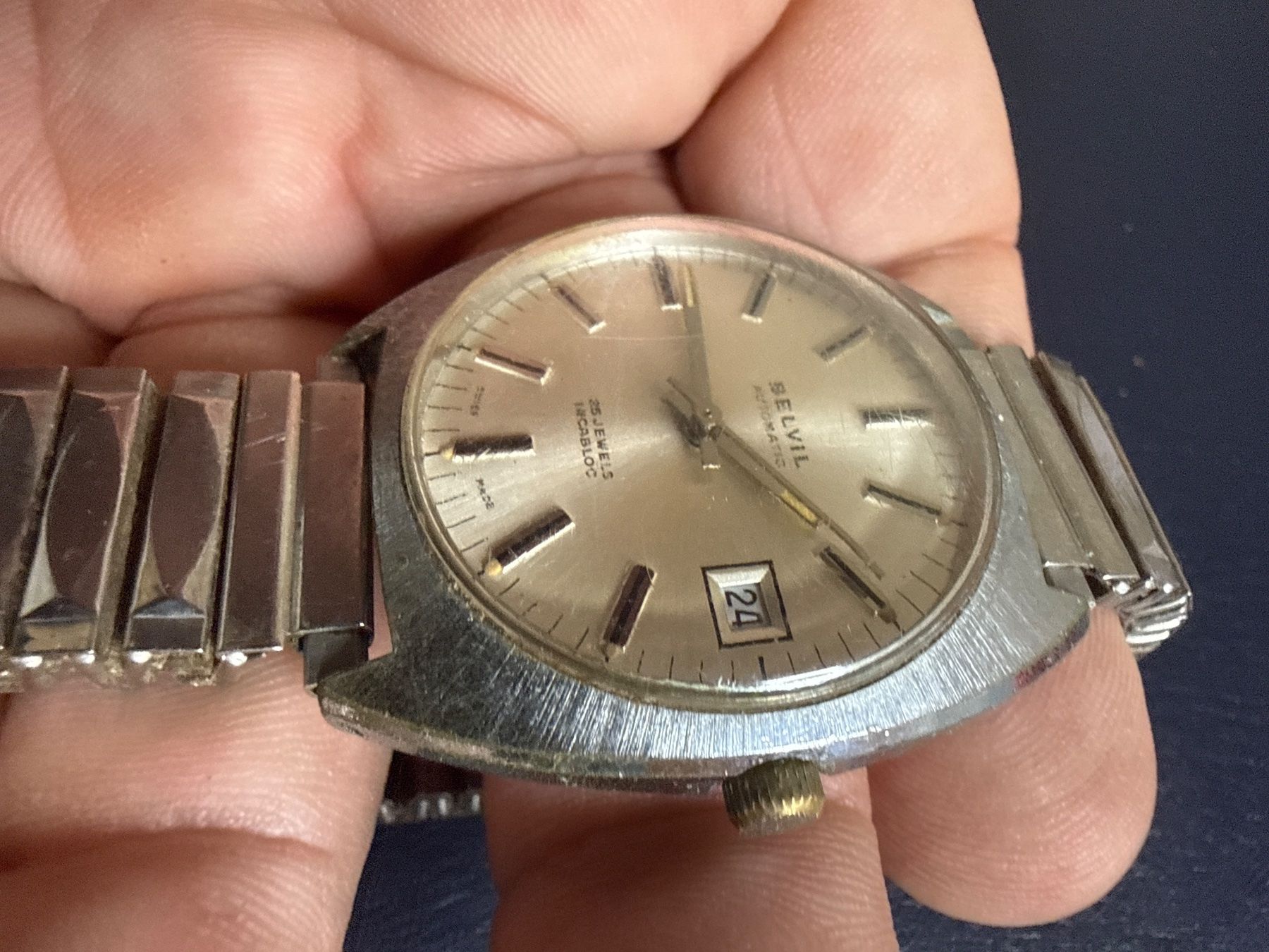 Uhren: Belvil Vintage Automatic 35 mm – Gebraucht aus Pfeffingen von Allhandelklgwatches 1