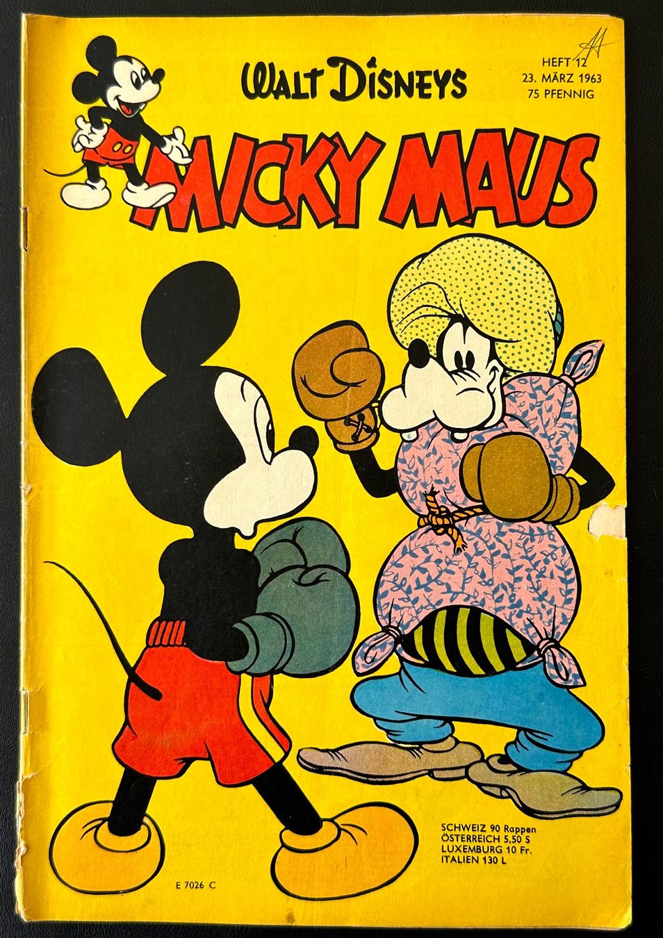 Fumetti: Mickey Maus Nr. 12 1963 – Usato da Seltisberg venduto da quadartswiss