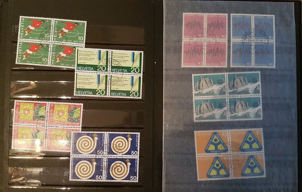 Tutti i francobolli: Briefmarken 70 Viererblocks – Nuovo (secondo la descrizione) da zuerich venduto da Jewlsdesign 5