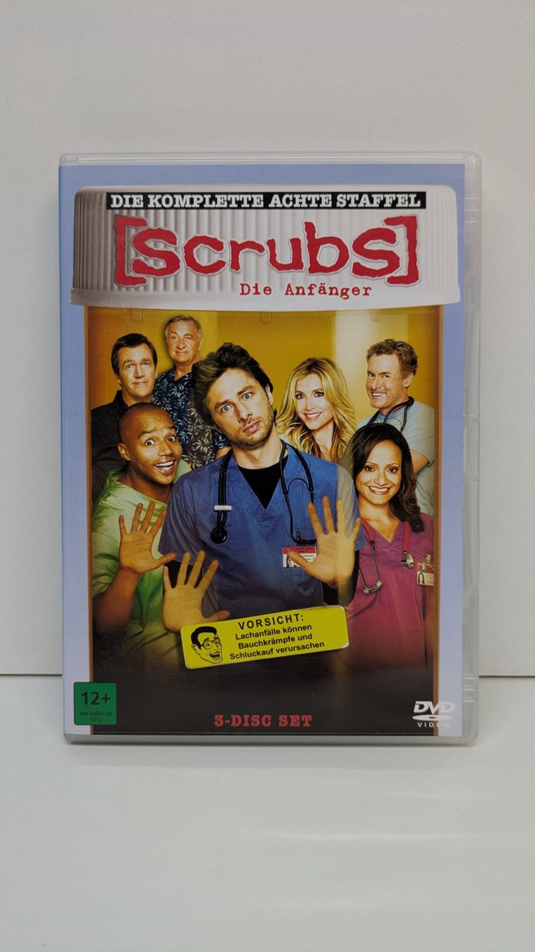 Tutti i DVDs: Scrubs - Die Anfänger, Staffeln 8 – Usato da Menziken venduto da mame18