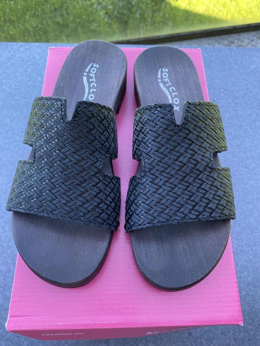 Softclox Scarpe da donna: Softclox Clogs, Gr. 37, neu, Holzsohle – Nuovo e nell'imballaggio originale da Buochs venduto da H16 2