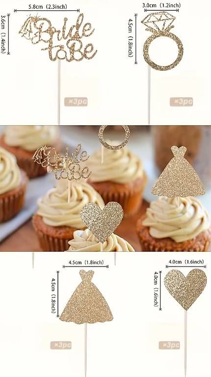Toutes les décorations: Polter-Tischdeko/ Cupcake-Topper – D'occasion à Bassersdorf par juliaandrea04