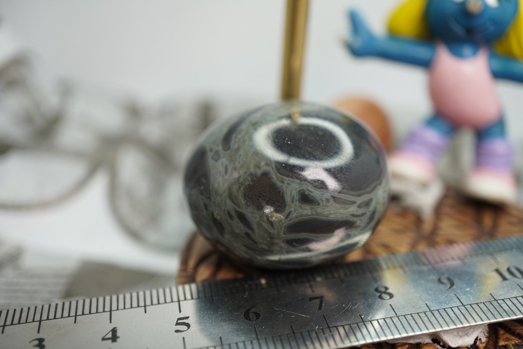 Minerali & Pietre curative: Spiderweb Obsidian Mexico   Rarität    ab 10.- – Nuovo e nell'imballaggio originale da Eschenbach SG venduto da topstone 5