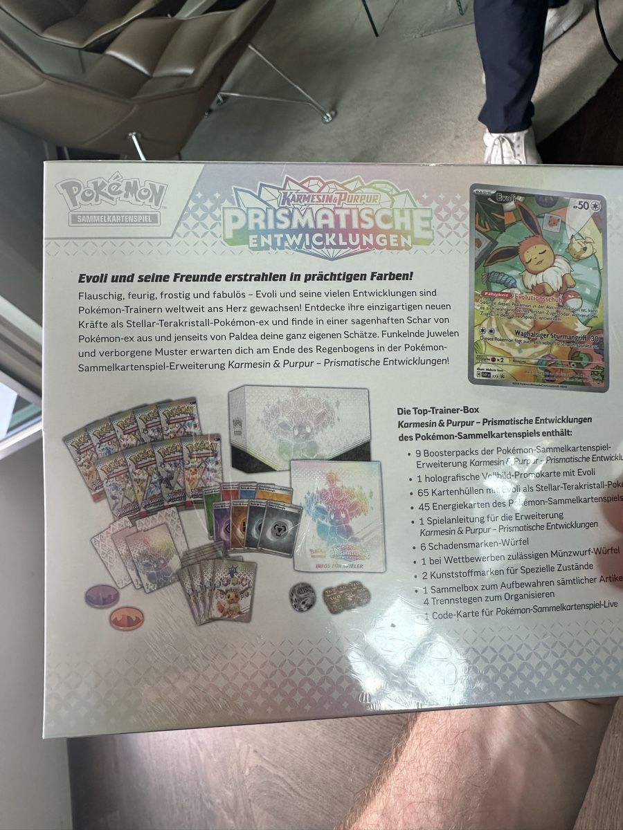 Cartoline: Pokemon Prismatic Evolutions ETB DE – Nuovo e nell'imballaggio originale da Zürich venduto da Dennyloot 1