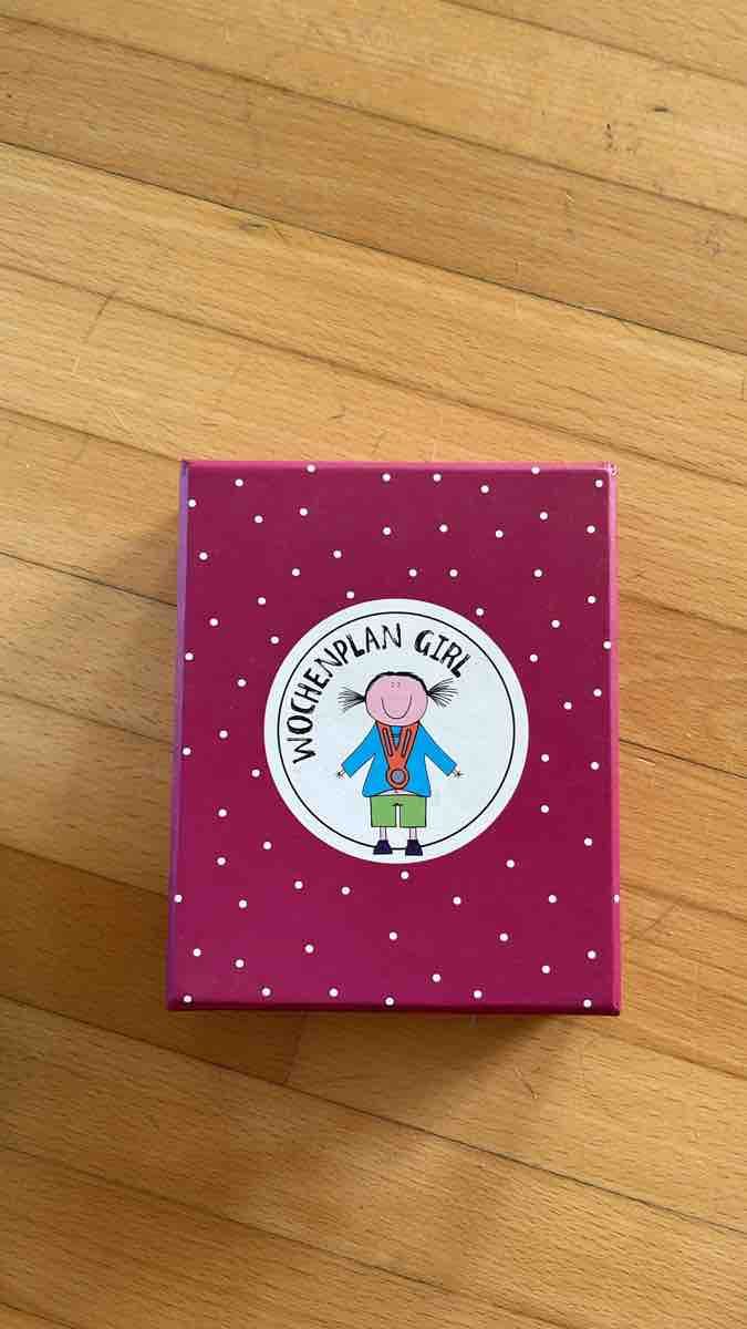 Giocattoli: Wochenplan Girl Box gebraucht – Usato da Stäfa venduto da Tech9