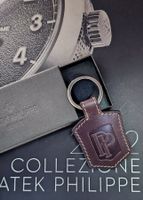 Patek Philippe Schlüsselanhänger aus braunem Leder – Neu!