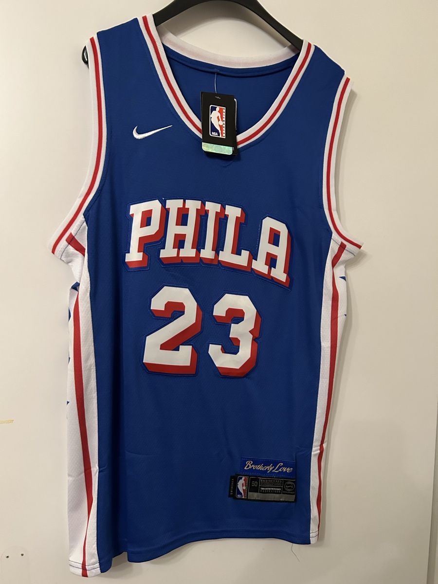 Nike Canottiere & Pantaloni: Phila 76ers #23 James Jersey – Nuovo e nell'imballaggio originale da Effretikon venduto da PrimeTimeB